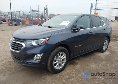 2018 Chevrolet Equinox Lt z USA, uszkodzony, nr VIN 3GNAXJEV6JL402708
